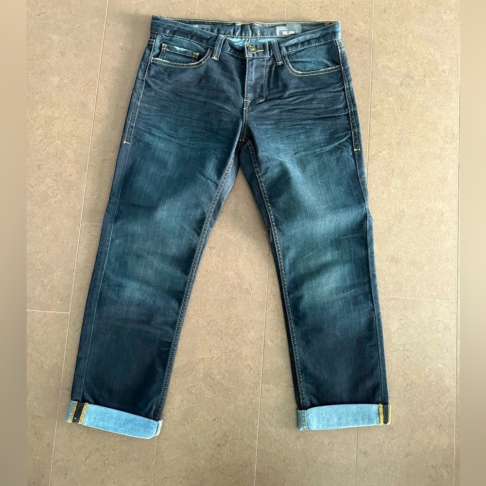 William Rast denim crops size